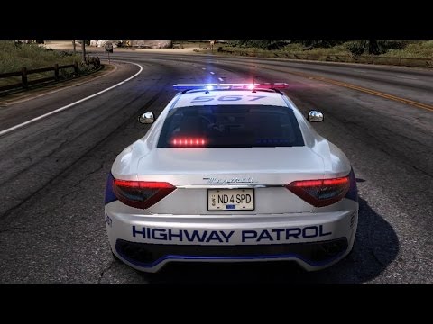 Need For Speed Hot Pursuit Maserati GranTurismo S Police Test Drive Gameplay HD 1080p