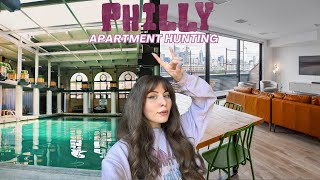 Apartment Hunting in Philadelphia, Pennsylvania 📦👜 realistic struggles of moving to a new city!