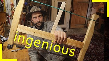 Building A Frame Saw - Simple And Genius