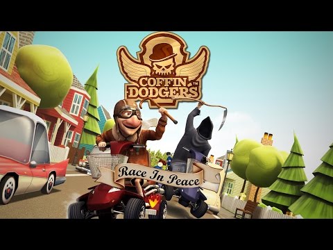 Coffin Dodgers Kart Racing Game Trailer: Full Release -Available now for PC, MAC, Linux.