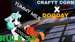 CRAFTY CORN X DOGDAY YUMMY MILK RULE 34 REACTION TO GUMBALL INTERNET SMILING CRITTERS