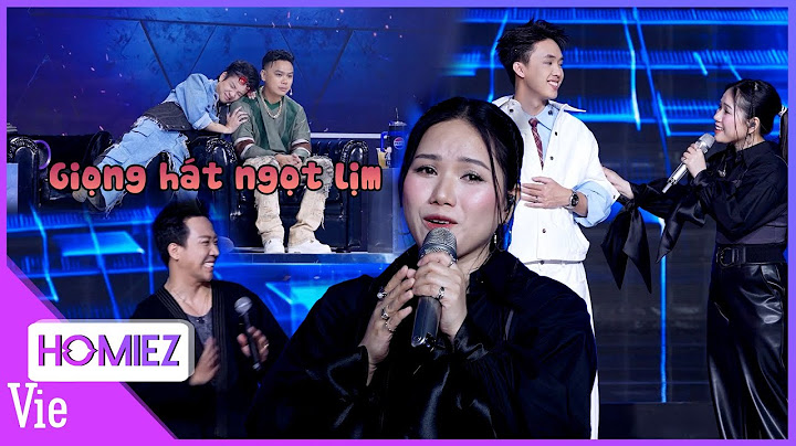 Thùy Chi hát live ANH ĐÃ LÀM GÌ ĐÂU cực ngọt, hỗ trợ Nhật Hoàng tại RAP VIỆT 2024