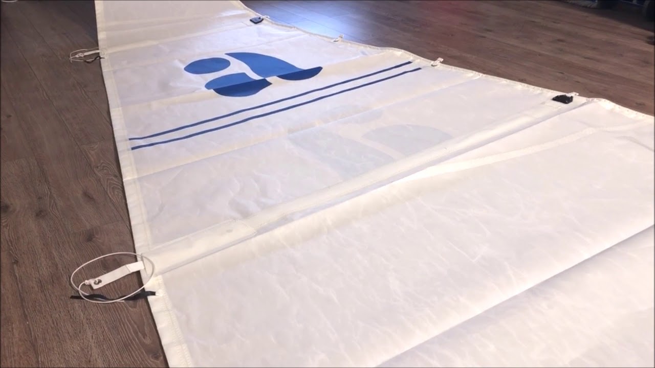 ⁣New Aloha 34 Mainsail - Precision 500 Series Dacron - Challenge Marblehead