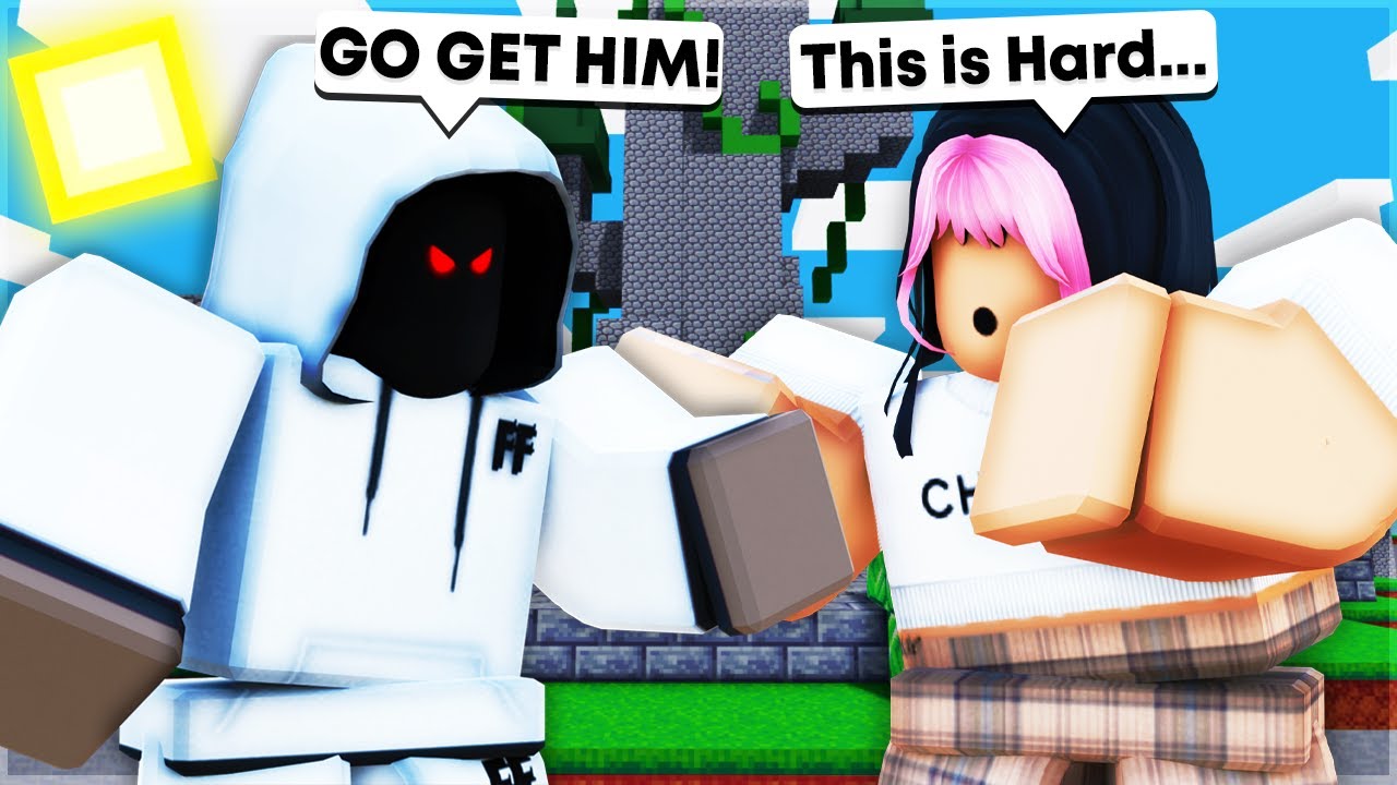 I Taught My LITTLE SISTER How To Play Bedwars.. (Roblox Bedwars) YouTube