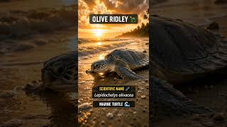 Why Do Lakhs of Turtles Come to One Beach? 🤯🌊 #upsc
