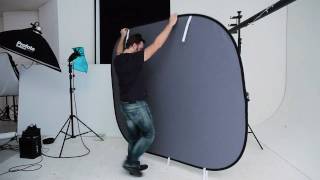How to fold a REALLY big screen/reflector screenshot 5