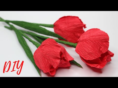 Video: How To Make Flowers From Candy And Corrugated Paper