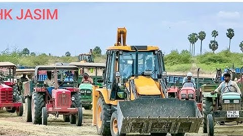 Sonalika 745 | Kubota 5501 |  Loading Mud in JCB 3dx #tractorvideo #jcbvideo #jcb3dx#hkjasim