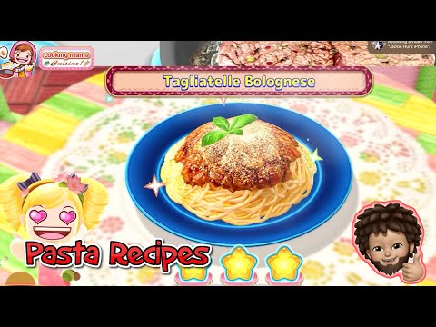 Cooking Mama: Cuisine! - Pasta Recipes | Tagliatelle Bolognese