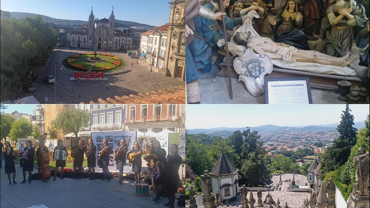 Braga and the Good Jesus Sanctuary/Braga et le Sanctuaire du Bom Jesus