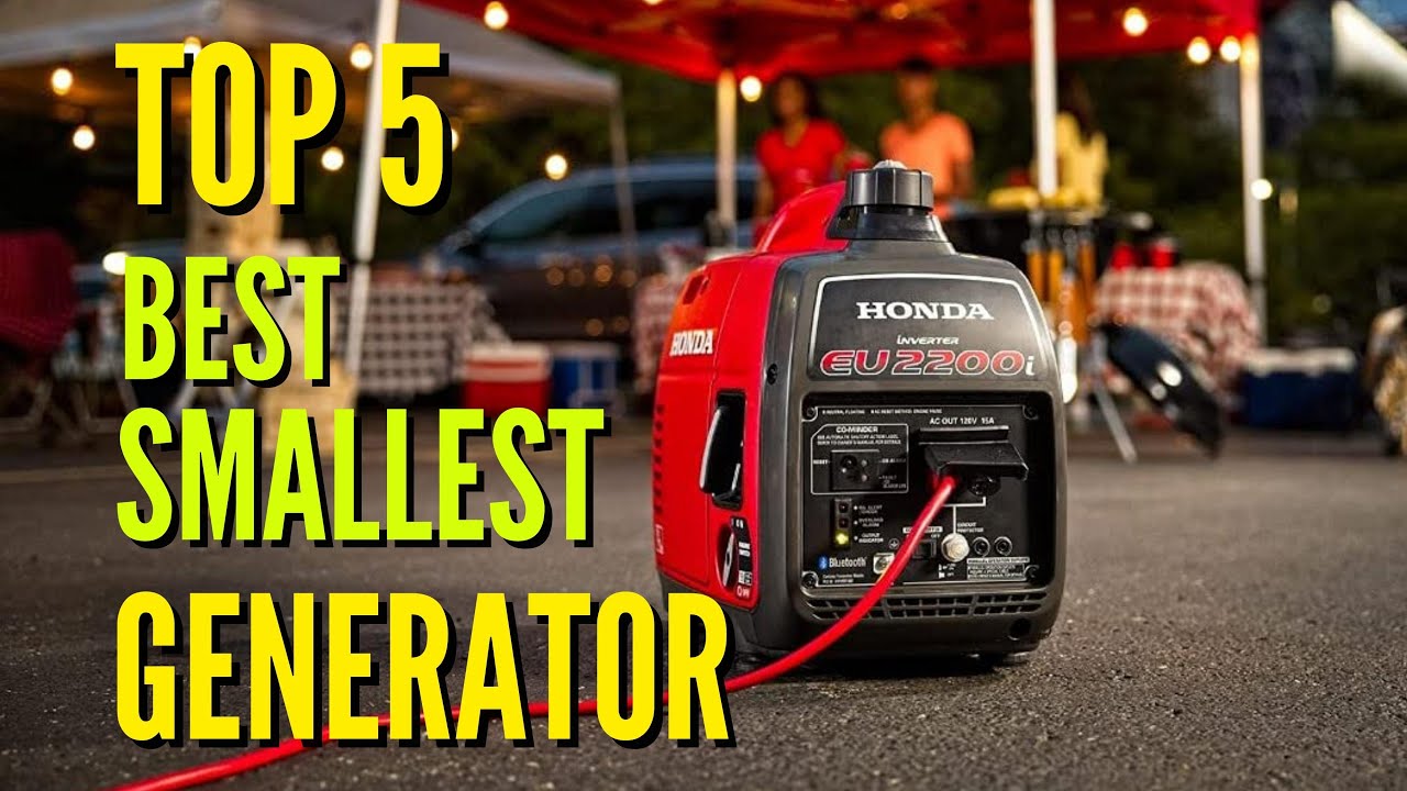 Top 5 Best Smallest Portable Generator in 2024 YouTube