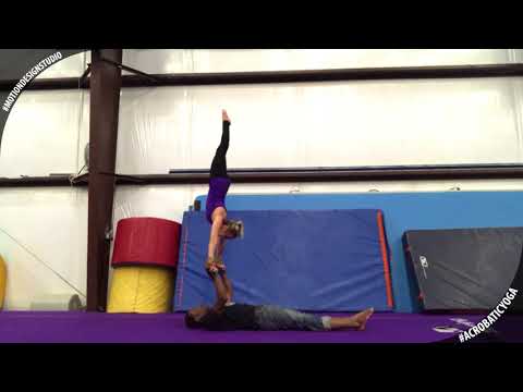 Partner Acrobatics Practice Session
