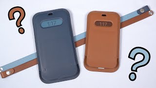 Weirdest Apple Accessory Ever || iPhone 12 Leather Sleeve (Review)