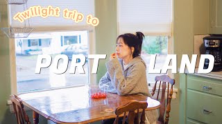 USA Travel VLOG | Made it to Portland! Twilight dream come true after 12 years💫 暮光之城奔现之旅 住进贝拉家