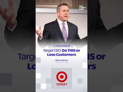 Target CEO: Do THIS or Lose Customers!