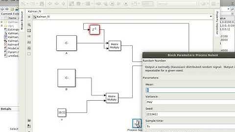 Kalman Filter in matlab