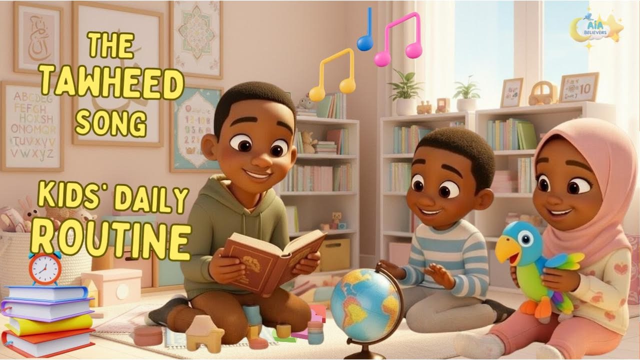 🎶 THE TAWHEED SONG & Kids Daily Routine! 🕋 