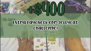 *Bonus* Playing the JellyCat Challenge with +$400 | English | #savings #savingschallenges