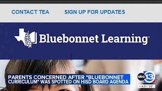 Parents concerned after Bluebonnet curriculum was spotted on HISD board agenda