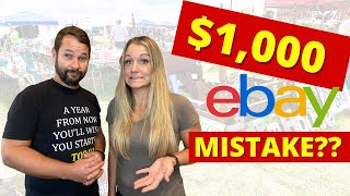 An Ebay Mistake That Almost Cost Us $1,000