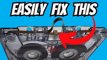 Why Your Cassettes Sound Muffled & How To Repair Them! Felt Pressure Pad Replacement
