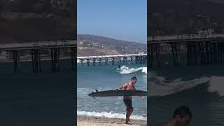 Perfect Sunday at first point #surf #malibu
