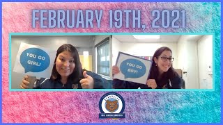 February 19th, 2021 Virtual Assembly