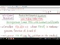 Lec6/Higher Order PDEs/Homogeneous Linear PDEs with Constant Coefficients