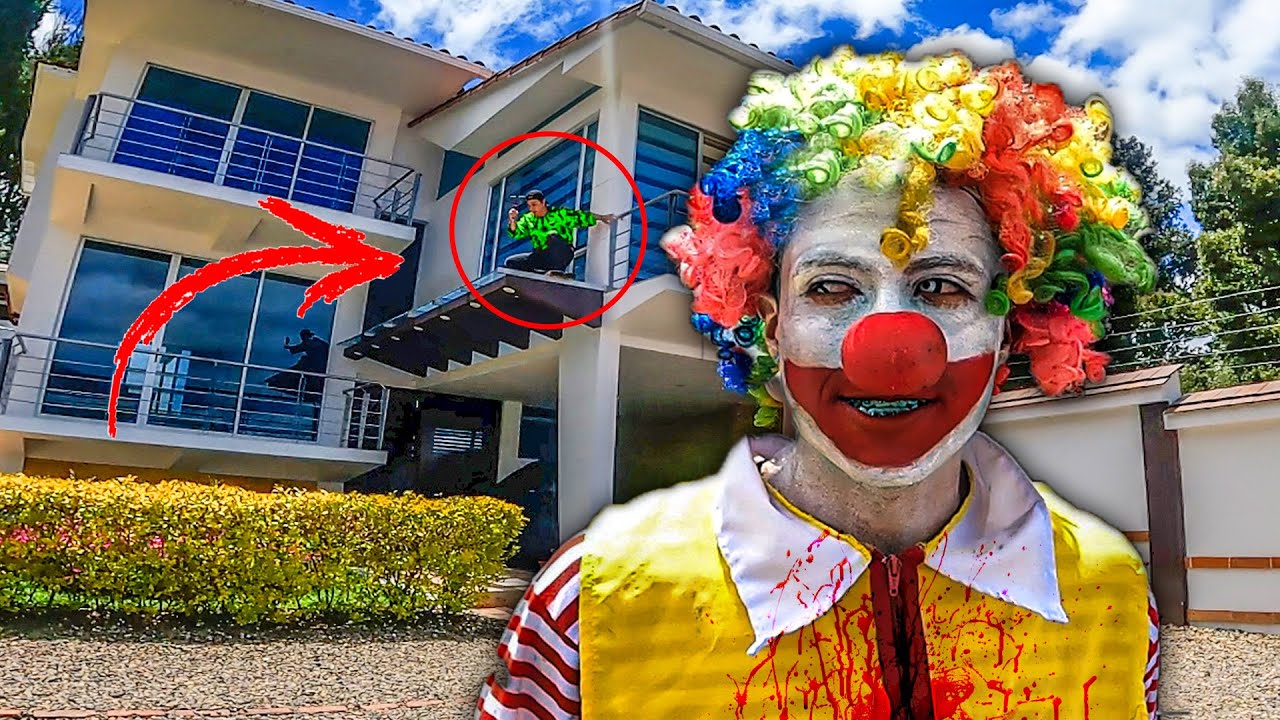 ¡SI TE ENCUENTRA EL PAYASO TE ASESINA! *ESCONDIDAS EXTREMAS con MI HERMANO MAYOR