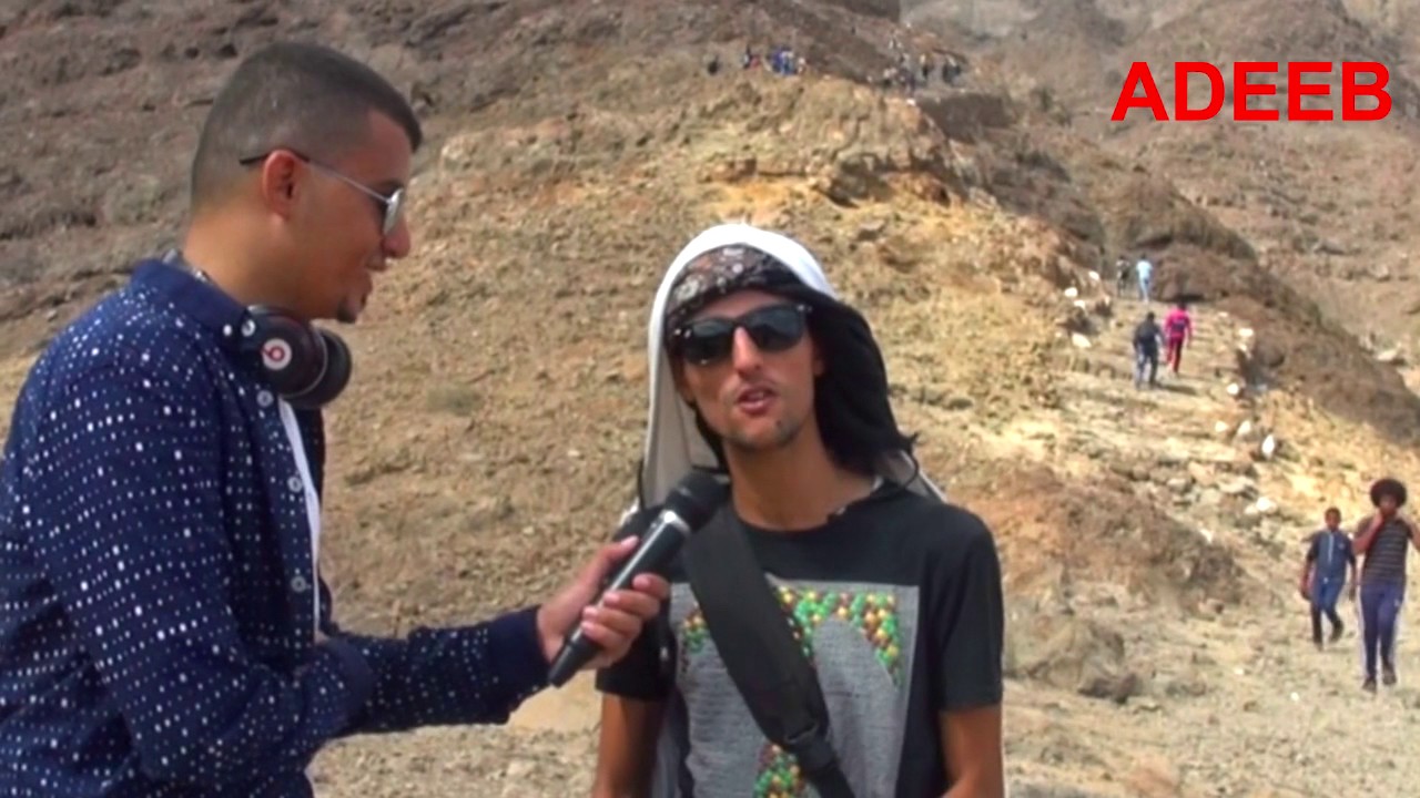 شاهد اكبر رحلة في  عدن الى جبل شمسان (أديب العفيف )