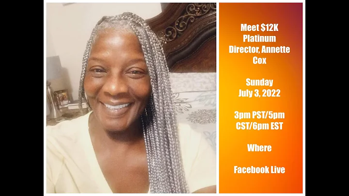 Interview with HBN Leader, Annette Cox, 7.3.22
