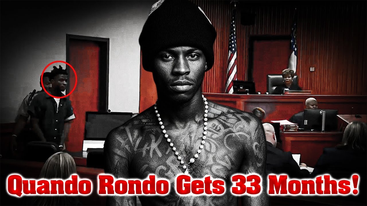 Savannah Rapper Quando Rondo Sentenced to 33 Months in Federal Prison ...