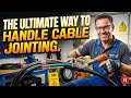 The ultimate way to handle cable jointing.🔌⚡#writingtips #diy #electroshorts