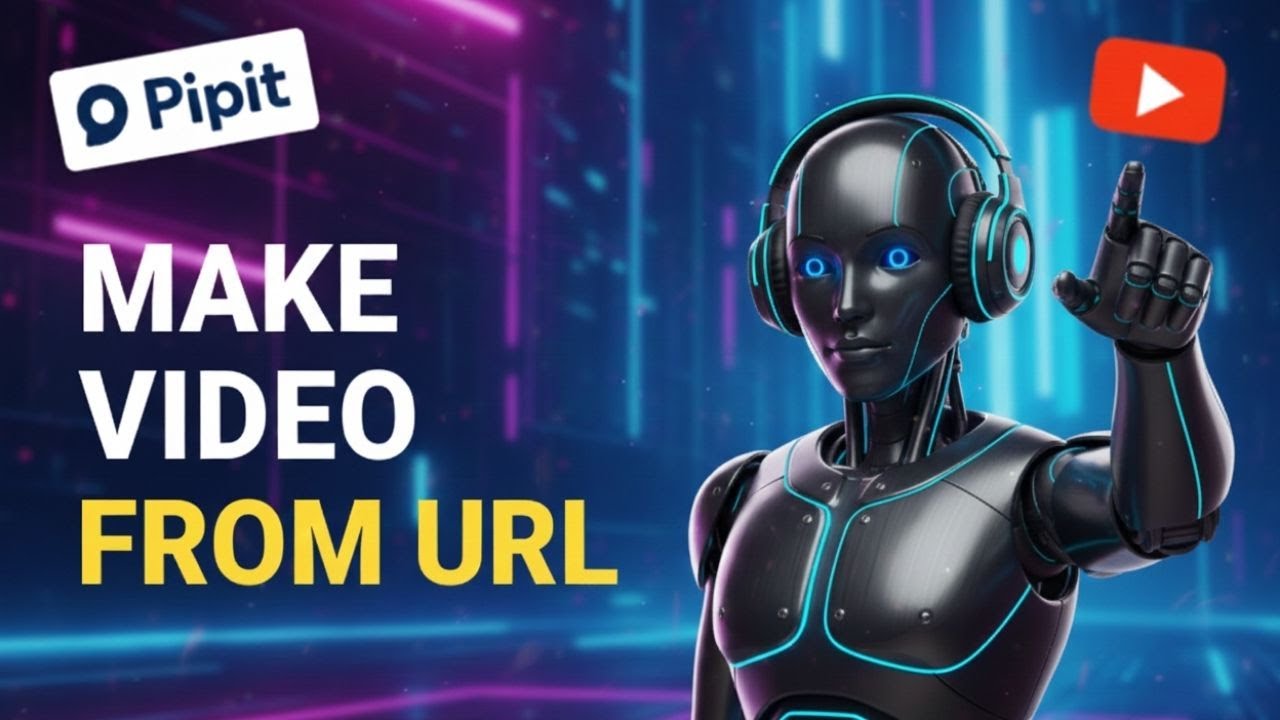 Как создавать видео из URL-адреса с помощью Pippit AI