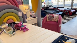 Shopping for kids furniture at rooms to go