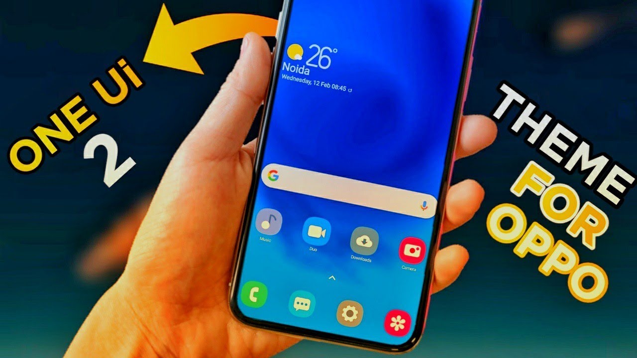 One Ui 2 Theme For Oppo || One Ui 2 Original Theme For Realme & Oppo