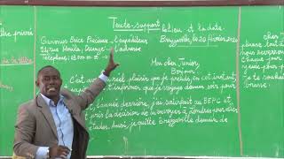 French Course: The Personal Letter or Private Letter. 9th Grade Level