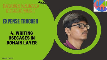 4. Expense Tracker | Android | Domain Layer | Kotlin | MVVM | Clean Architecture | Jetpack Compose