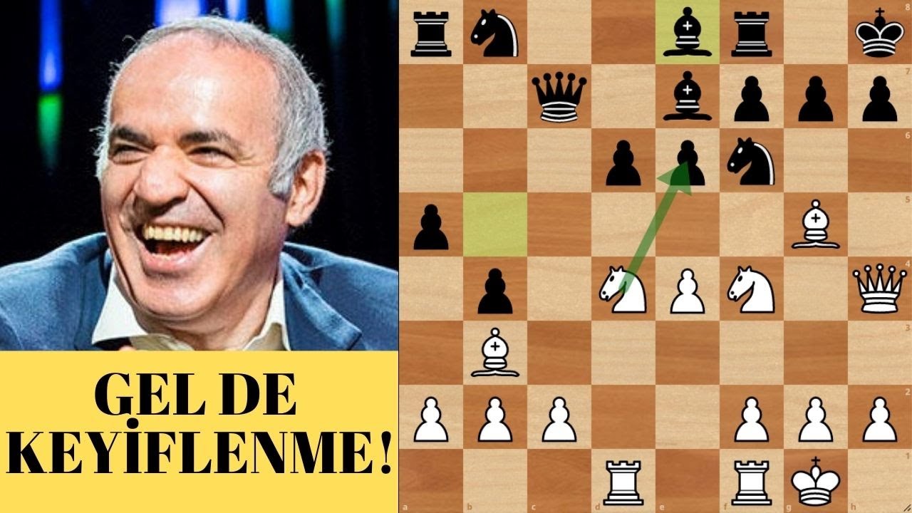 KASPAROV'UN FİLİNE DOKUNAN YANIYOR! (KASPAROV - GELFAND)