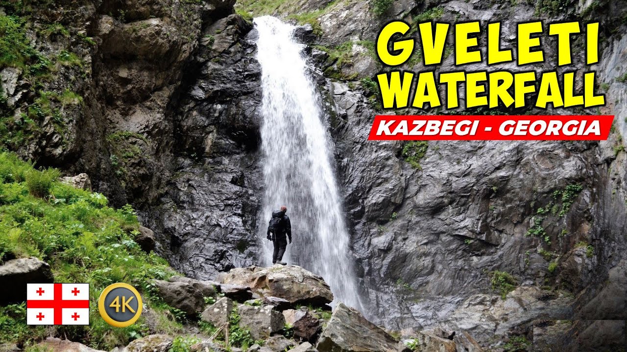 Gveleti Waterfall Hike | Hidden Gem in Kazbegi 🇬🇪 Georgia