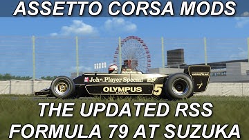 UPDATED Formula RSS 1979 V8 WR @ Suzuka | & Multible RSS Updated Cars