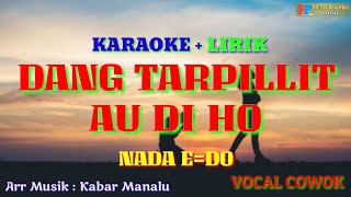 Download lagu DANG TARPILLIT AU DIHO - D'FAMA TRIO||KARAOKE VOCAL COWOK NADA: E=DO||KARAOKE HUTAURUK Pro Channel
