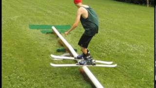 Backyard Summer Skiing