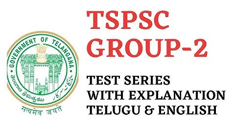 TSPSC Group-2 Test Series 2023 | With Detailed Explanation | Shivan Concepts App | Telugu & English