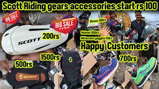 Scott riding gears at low price in bhiwandi | Sanjari Recycling | 100 rs me scott riding gears