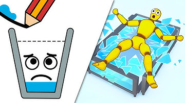 Kick & Break vs Happy Glass |🟩🥑💚🥑🟩| All Level Gameplay Android iOS QW6347