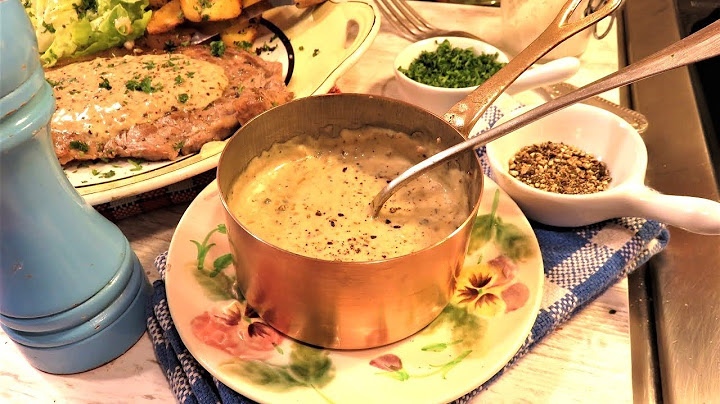 Véritable SAUCE AU POIVRE EXPRESS sans alcool, pour vos viandes - Mère Mitraille - Gourmandises TV