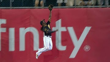Cutch makes great leaping grab at track