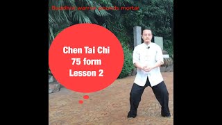 Chen Tai Chi 75 Form 2nd class - Buddha's Warrior Attendant Pounds Mortar