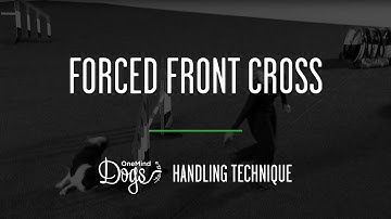 Forced Front Cross Agility Handling Technique